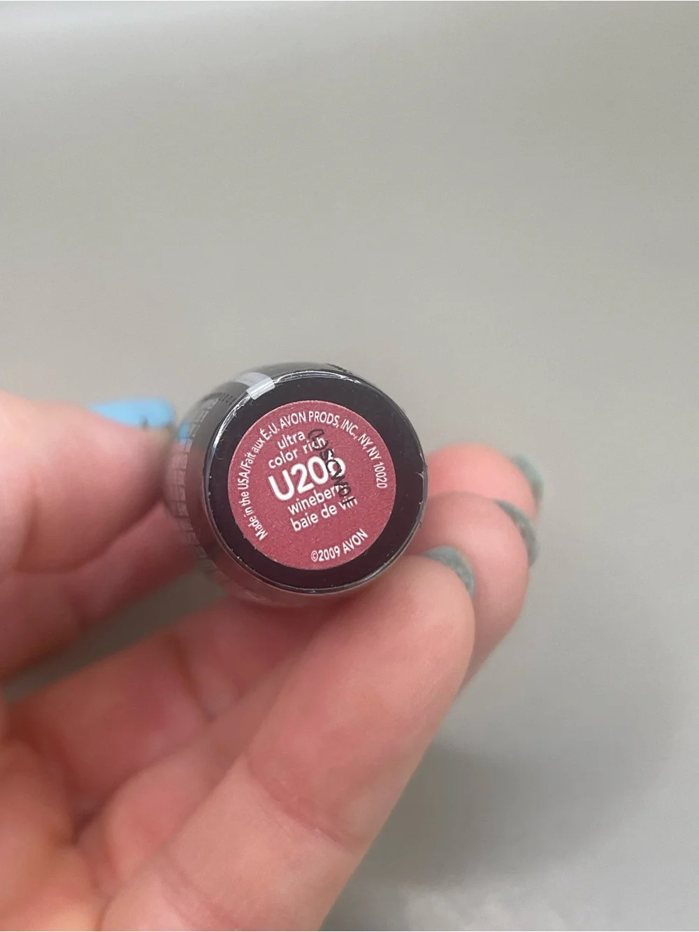 2009 AVON Wineberry U206 ULTRA COLOR RICH Lipstick NEW SEALED